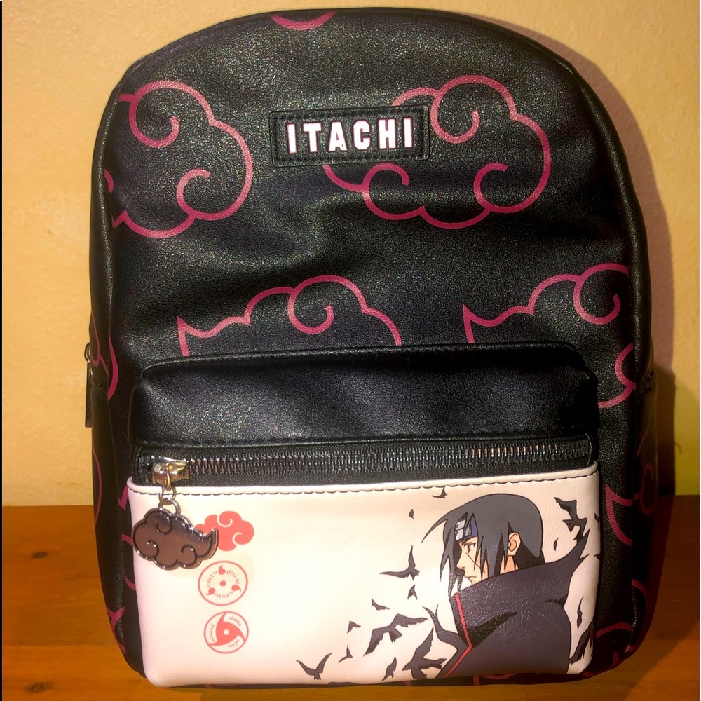 Naruto Shippuden: Akatsuki Itachi Uchiha Mini Backpack